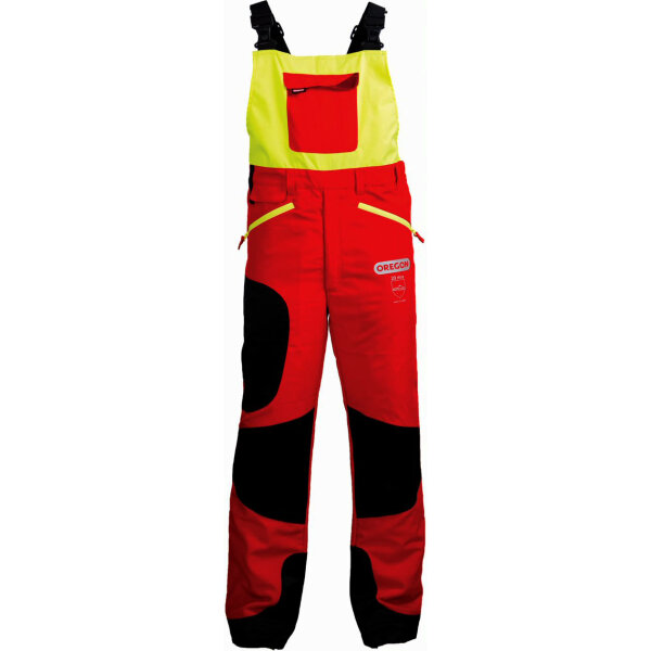 Oregon Waipoua Latzhose Rot/Gelb -