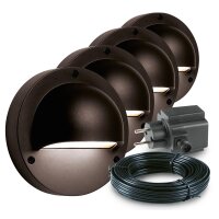 Garden Lights Deimos 4-er Set - Wandleuchten