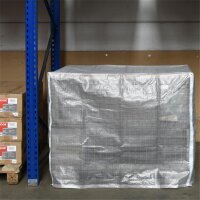 Palettenhaube LDPE 125x85x98 cm (LxBxH) 120 g/m² ideal für Gitterboxen & Paletten