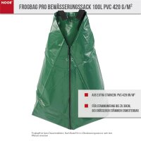 Frogbag Pro Bewässerungssack 100l PVC 420 g/m²