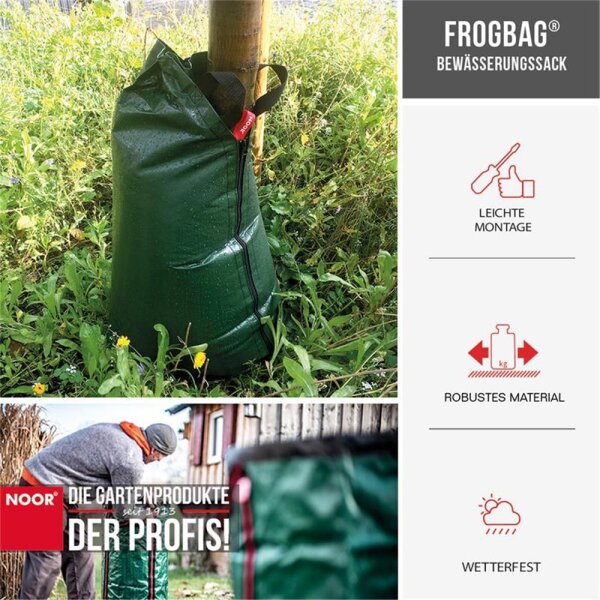 Frogbag Bewässerungssack 75l grün PE 200 g/m²