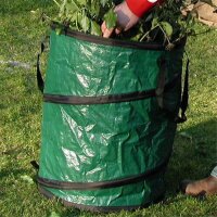 Pop-Up Sack M 100l Gartensack faltbar Laubsack