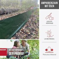 Amphibienzaun 120 g/m2, 0,5 x 25 m grün B-Ware