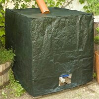 IBC Container Cover Wassertank Abdeckung grün