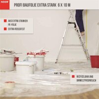 Profi Baufolie extra stark Abdeckfolie LDPE