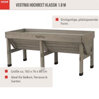 Hochbeet Klassik 183x76x80 cm VegTrug