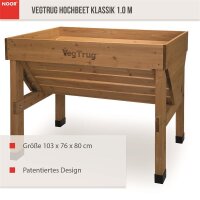 Hochbeet Klassik 103x76x80 cm VegTrug