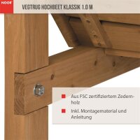 Hochbeet Klassik 103x76x80 cm VegTrug