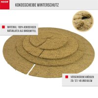 Kokosscheibe Kokos Scheibe Winterschutz