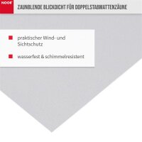 Sichtschutzstreifen PVC Zaunblende 0,19x35 m Zaun
