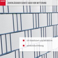 Sichtschutzstreifen PVC Zaunblende 0,19x35 m Zaun