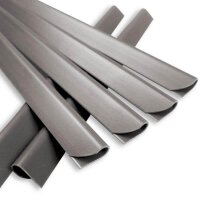 Sichtschutzstreifen PVC Zaunblende 0,19x35 m Basic 450 gr/m² inkl. 25 Klemmschienen