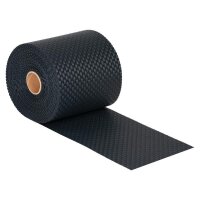 Sichtschutzstreifen 0,19x2,55 m Rattan anthrazit