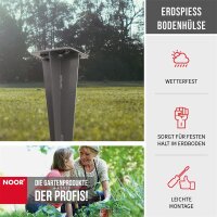 Bodenh&uuml;lse Erdspiess Seitenmarkise Exklusiv