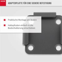 Bodenhalterung Adapter für Seitenmarkise Exklusiv