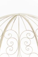Halbpavillon Rosie mit Sitzbank, antik-creme
