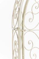 Halbpavillon Rosie mit Sitzbank, antik-creme