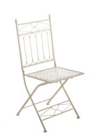 Klappstuhl ASINA, antik-creme