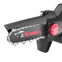 Kress 20V Mini-Akku-Einhand-Kettensäge / Astsäge 12cm, 10m/s, Colorbox