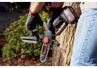 Kress 20V Mini-Akku-Einhand-Kettensäge / Astsäge 12cm, 10m/s, Colorbox