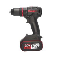 KRESS 20V Akkuschlagbohrschrauber KUC30 60Nm, 2*4.0Ah, Ladegerät 6A, Stapelbox
