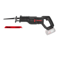 KRESS 20V Säbelsäge 29 mm , 2*4.0Ah, Ladegerät 6A,color box