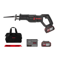 KRESS 20V Säbelsäge 29 mm , 2*4.0Ah, Ladegerät 6A,color box