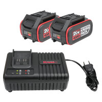 Kress KAD21 20V 4,0 Ah Akku-/Ladegerätset