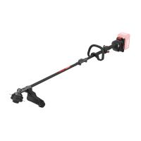 KRESS Fadentrimmer KC120.9 60 V 42 cm mit Mehrfachaufsatz