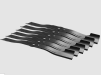 KAC710 KRESS 47cm Hochhub-Mähmesser (6er-Pack)