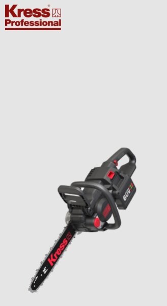 KRESS 60V 35cm Akku Kettensäge KIT inkl. KA3000+KA3713
