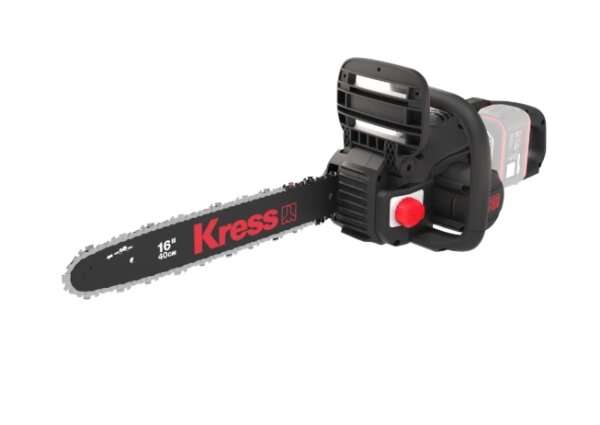 KRESS KG347E SETKettensäge 40V + 2 Akku+ 1 Doppellladegerät