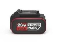 KRESS KG745ET  2x20V 37cm Akkumäher ohne Antrieb KIT inkl. 2xKAB14+1xKAC04