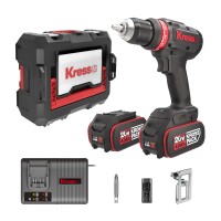 KRESS Kress 20V Akkubohrschrauber, 65Nm, 2*4.0Ah,...
