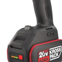 Kress 20V Akkuschlagbohrschrauber, 60Nm, 2*2.0Ah, Ladegerät 2A, Stapelbox