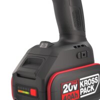 KRESS 20V Akkuschlagbohrschrauber KUC30.1 60Nm, 2*2.0Ah, Ladegerät 2A, Stapelbox