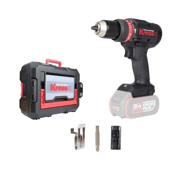 KUC31.91 Kress 20V Akkuschlagbohrschrauber, 70Nm, ohne Akku und Ladegerät, Stapelbox
