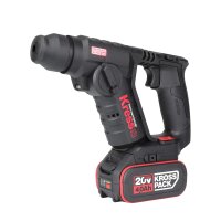 KUC50.91 Kress 20V Akku-Pneumatic-Bohrhammer 1.5kg 1.7J, 20mm SDSplus, Stabelbox