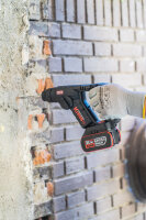 KUC50.91 Kress 20V Akku-Pneumatic-Bohrhammer 1.5kg 1.7J, 20mm SDSplus, Stabelbox