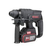 Kress 20V Akku-Pneumatic-Bohrhammer 2,0kg 2,0 J, 22 mm SDSplus, 2x Akku 4.0Ah, Ladegerät 6A, Stabelbox