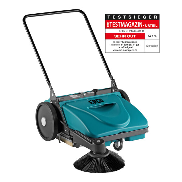 Handkehrmaschine mit Staubabsaugung ER-EKM-151