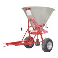 Schleuderstreuer gezogen 100 ltr. f. alle Rasentraktoren...