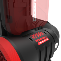 KRESS 60V Rückentragbarer Laubbläser  30 A CyberPlug-Ladegerät + 660Wh Cyberpack + 35N