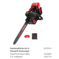 Kress 60V Proﬁ-Kettensägen-Set