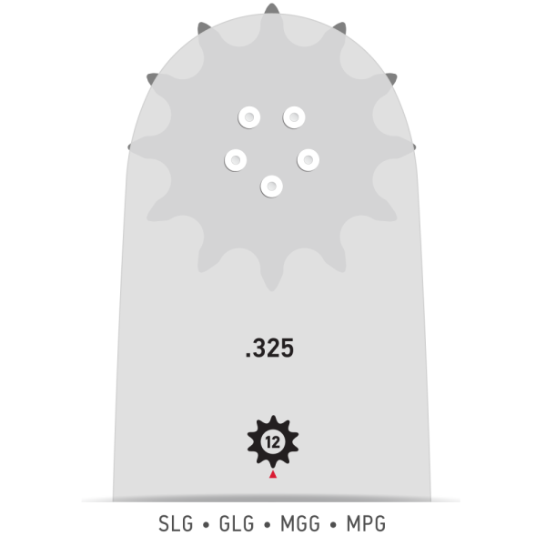 ADVANCECUT HD SCHWERT, 38 CM (15"), .325