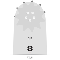 SCHWERT, VERSACUT 50 CM (20"), .3/8