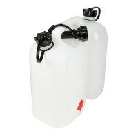 WEISSE DOPPEL KANISTER 5+3L