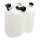 WEISSE DOPPEL KANISTER 5+3L